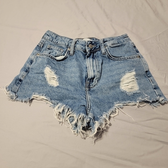 Forever 21 Pants - Forever 21 Distressed Cutoff Shorts Size 25